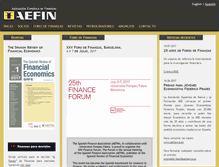 Tablet Screenshot of aefin.es